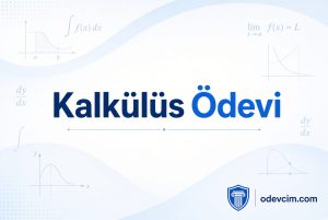 Kalkülüs Ödevi