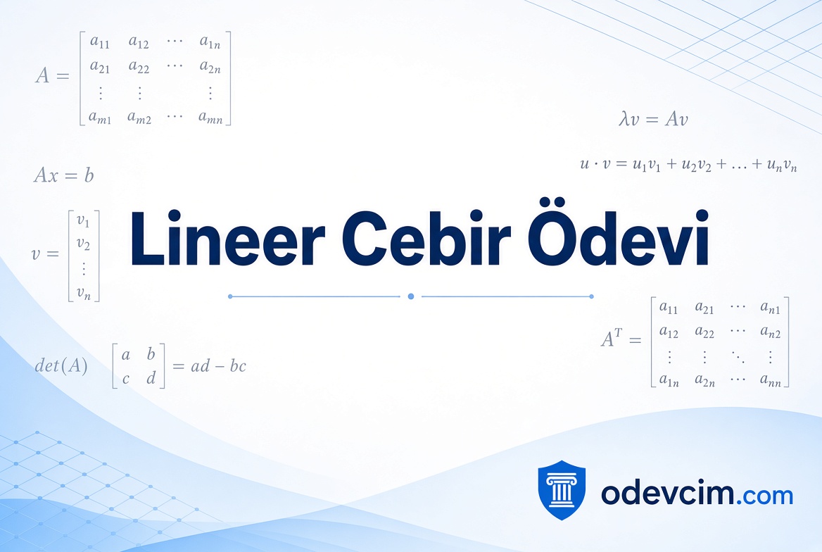 Lineer Cebir Ödevi