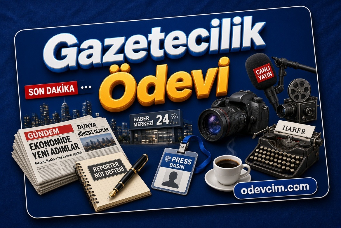 Gazetecilik Ödevi Ödevcim Ücretli Ödev Yaptırma Gazetecilik Ödevi