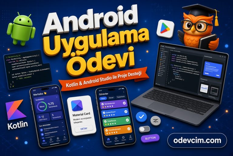 Read more about the article Android Uygulama Ödevi