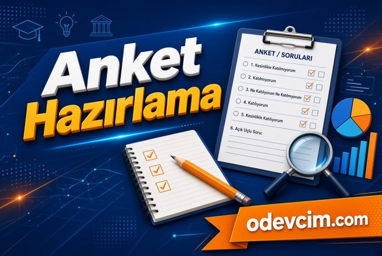 Read more about the article Anket Hazırlama