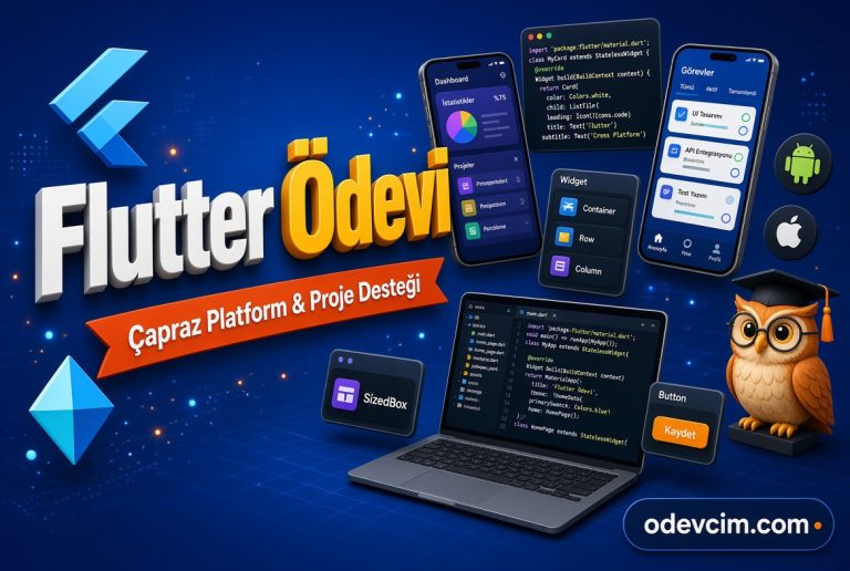 Read more about the article Flutter Ödevi