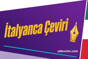 İtalyanca Çeviri