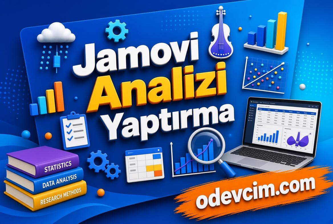 Jamovi Analizi Yaptırma