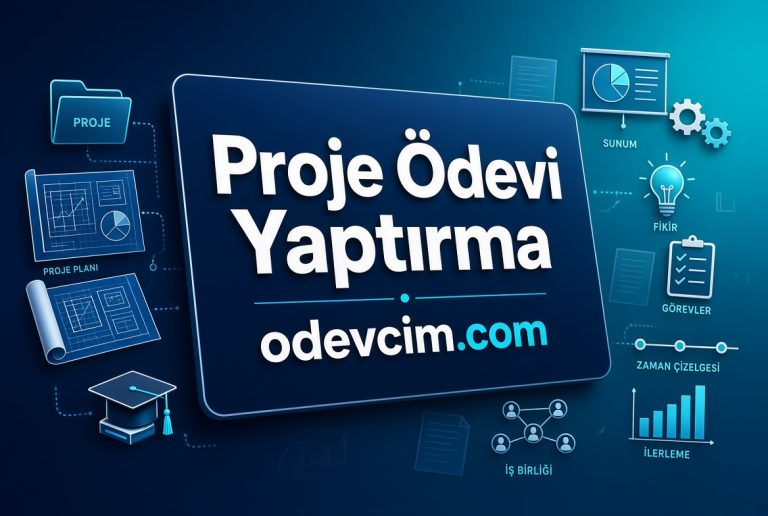 Read more about the article Proje Ödevi Yaptırma