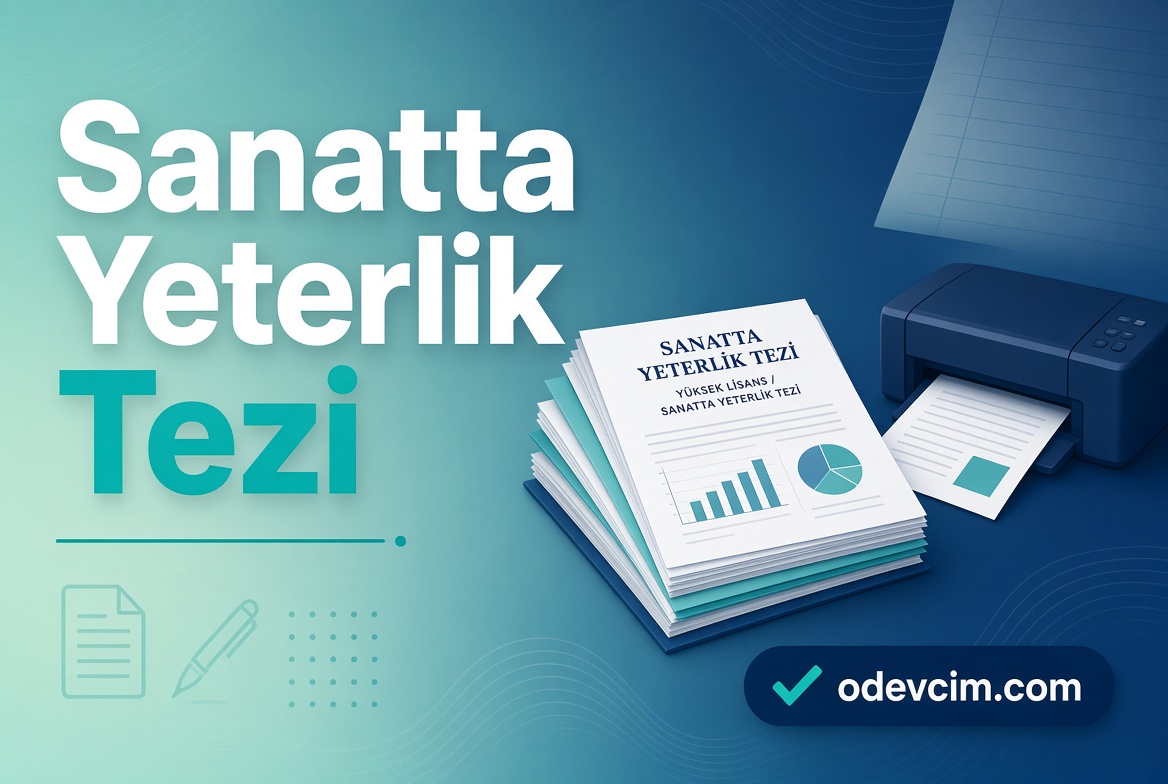 Sanatta Yeterlik Tezi