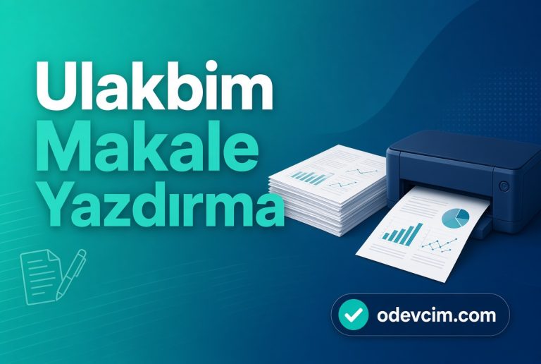 Read more about the article Ulakbim Makale Yazdırma