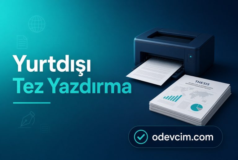 Read more about the article Yurtdışı Tez Yazdırma