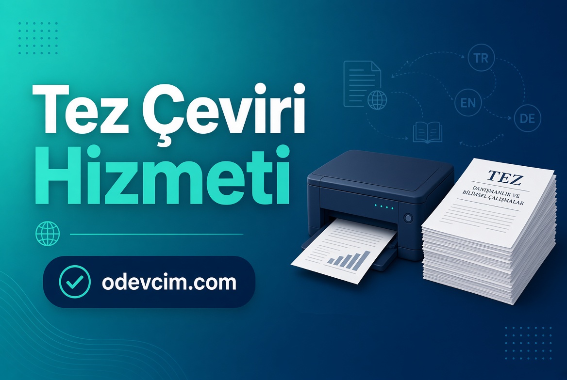 Tez Çeviri Hizmeti Ödevcim Ücretli Ödev Yaptırma Tez Çeviri Hizmeti