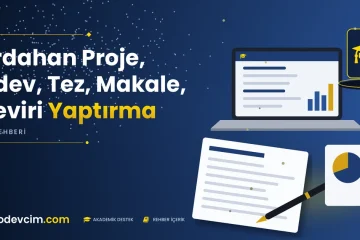 Ardahan Proje Ödev Tez Makale Çeviri Yaptırma  Ödevcim kapak görseli kep simgeli akademik belge illüstrasyonu