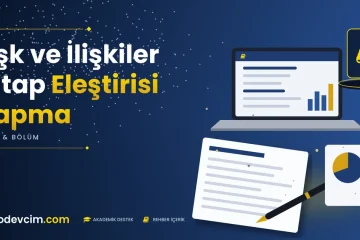 Aşk ve İlişkiler Kitap Eleştirisi Yapma  Ödevcim kapak görseli kitap simgeli akademik belge illüstrasyonu