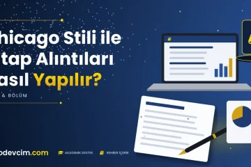Chicago Stili ile Kitap Alıntıları Nasıl Yapılır  Ödevcim kapak görseli kitap simgeli akademik belge illüstrasyonu