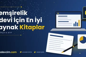 Hemşirelik Ödevi İçin En İyi Kaynak Kitaplar  Ödevcim kapak görseli alıntı simgeli akademik belge illüstrasyonu