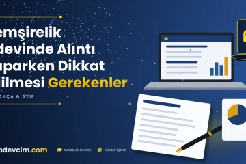 Hemşirelik Ödevinde Alıntı Yaparken Dikkat Edilmesi Gerekenler  Ödevcim kapak görseli alıntı simgeli akademik belge illüstrasyonu