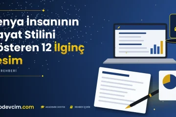 Kenya İnsanının Hayat Stilini Gösteren 12 İlginç Resim  Ödevcim kapak görseli kalem simgeli akademik belge illüstrasyonu